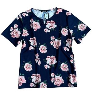 Maccine Floral Print Top XL